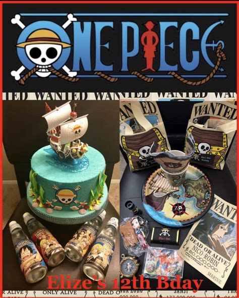 One Piece Birthday Party Ideas Photo 4 Of 5 Catch My Party