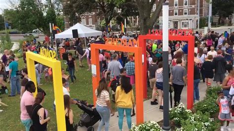 schenectady pride schdypride gateway plaza rainbow pride art project