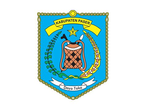 Logo Kabupaten Paser Vector Cdr And Png Hd Gudril Logo Tempat Nya Images