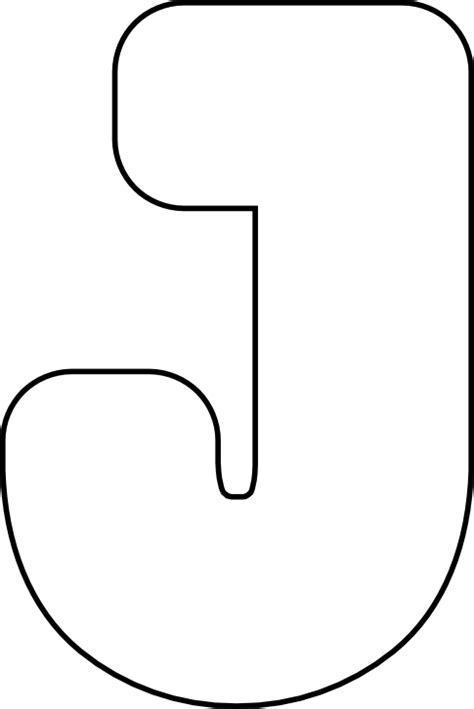 4 Best Images Of Printable Alphabet Letter J Large Printable Letter J