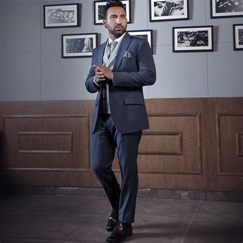 Buy Bluish Grey 3 Piece Suit For Men Andre Emilio