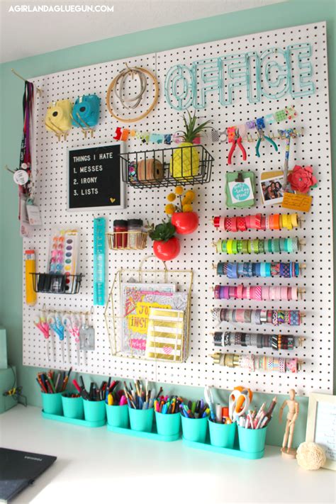 How to use a craft room pegboard. 23 Craft Room Ideas We Need to Steal - Southern Living