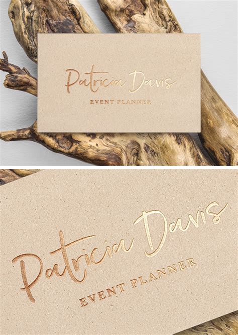 Luxury Gold Foil Business Card Mockup Free Design Resources Picjumbo