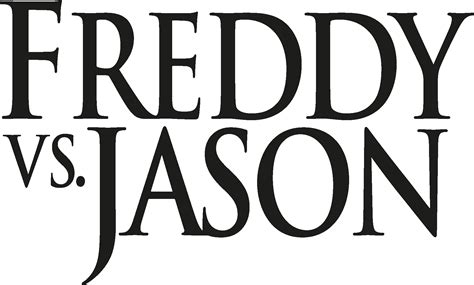 Freddy Vs Jason Logo Vector Ai Png Svg Eps Free Download