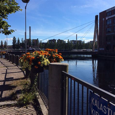 Kesäiset työmaisemat Tampereella elokuussa 2015.