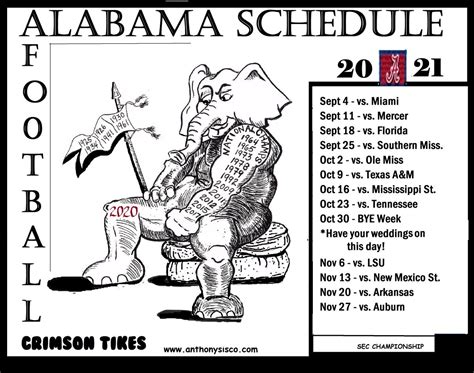 Crimson Tikes 2021 Alabama Football Schedule Sports Illustrated
