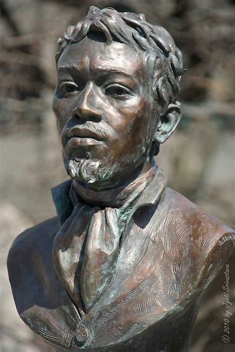 Bust Of Jean Baptiste Pointe Dusable Founder Of Chicago By Sculptor