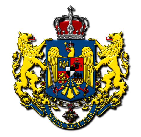 Coat Of Romania1921 1938 Stema României 1921 1938 3d Romania