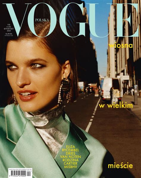 Vogue Poland April 2020 Cover Vogue Polska