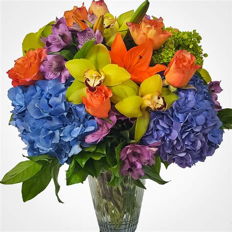 Perfect Summer Flowers Bright And Cheerful Bouquet Chicago Florist
