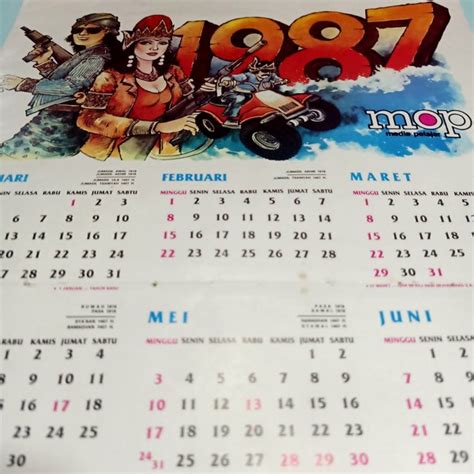 Kalender Tahun 1981 Lengkap Dengan Weton Meteor