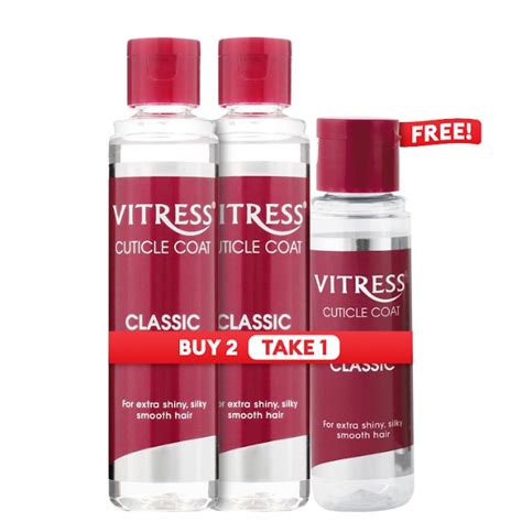 Online Exclusive Vitress Hair Cuticle Coat Classic 100 Ml X 2