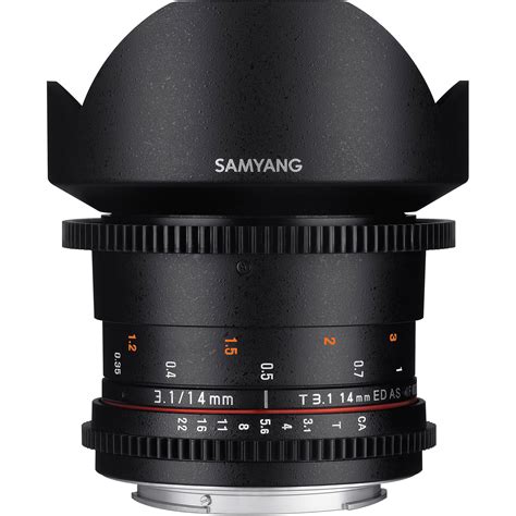 Samyang 14mm T31 Vdslrii Cine Lens For Sony Alpha Mount