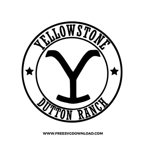 Yellowstone Logo Svg And Png Free Western Download Free Svg Download