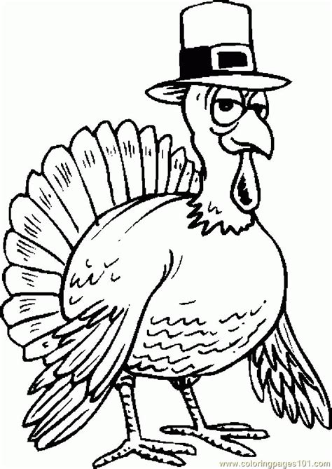 Printable Turkey Pictures Coloring Home