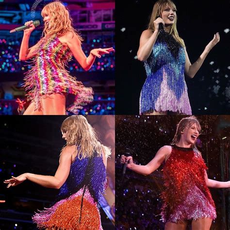 Taylor Swift Rainbow Dress Reputation Tour Debrashoemaker