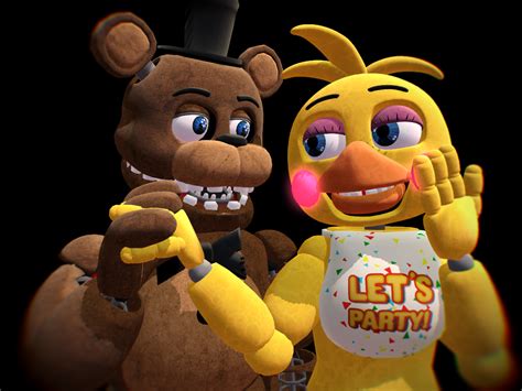 Mmd Toy Chica X Withered Freddy By Kittyimmortal On Deviantart