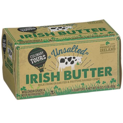 100% owned by irish nutritional therapists. Culinary Tours Unstaled Irish Butter 4 Quarters | Hy-Vee ...