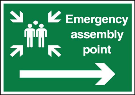 Safety Signs Assembly Point