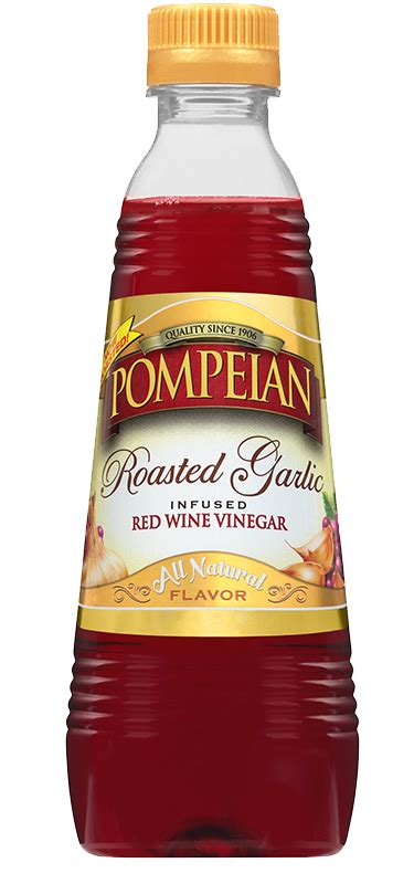 Roasted Garlic Red Wine Vinegar Pompeian Red Wine Vinegar Roasted