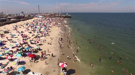 Seaside Heights New Jersey Aerial Drone Views Youtube