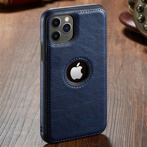 Luxury Business Leather Stitching Case Cover For Iphone Etsy