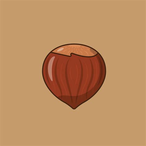 Hazelnut Vector Art Icons And Graphics For Free Download