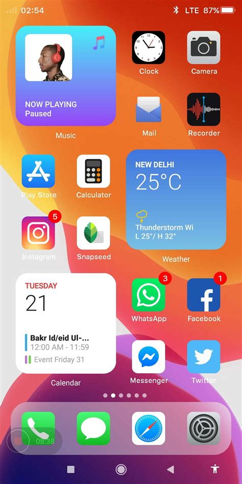 Ios 14 Widget On Your Android Kwgt Kustom Widget Pro Dk Tech Hindi