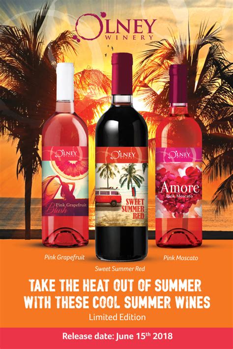 Summer Wines Posterv2 Olney Winery