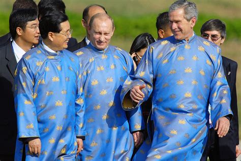 See World Leaders Wearing Local Attire At Past Apec Summits Time