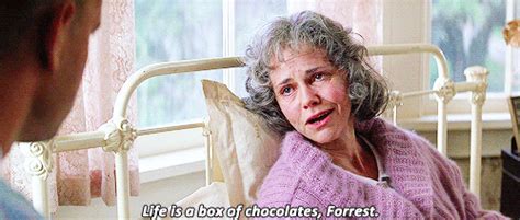 A man with a low iq has accomplished great things in his life and been present during significant historic events—in each case, far exceeding what anyone imagined he could do. When Forrest's Mom Gives Him Parting Advice | Forrest Gump ...