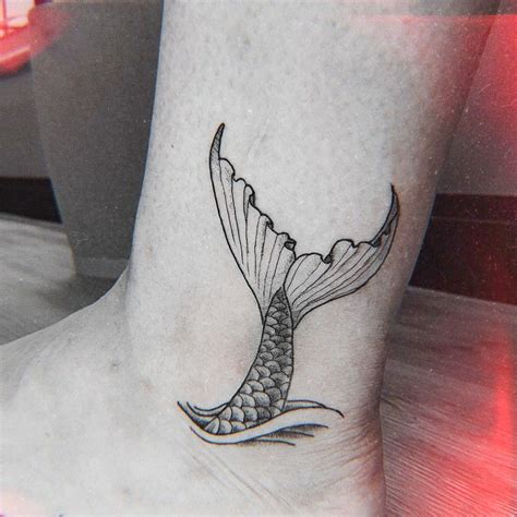 Mermaid Tail Tattoo Infinity Tattoo Tattoos Instagram Random Tattoos Mermaid Tattoos