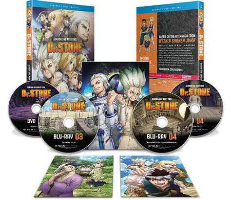 DR STONE SEASON One Part Two Blu Ray Edizione Stati Uniti New Dvd PicClick