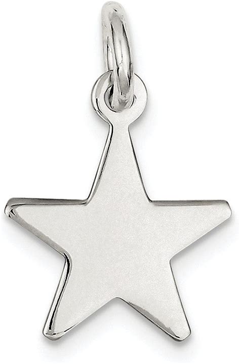 Sterling Silver Star Pendant Jewelry