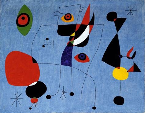 Stillleben und landschaftsbilder dominieren in dieser zeit miros kunst. kultur-online :: Die Farben... | Joan miro, Vögel kunst ...