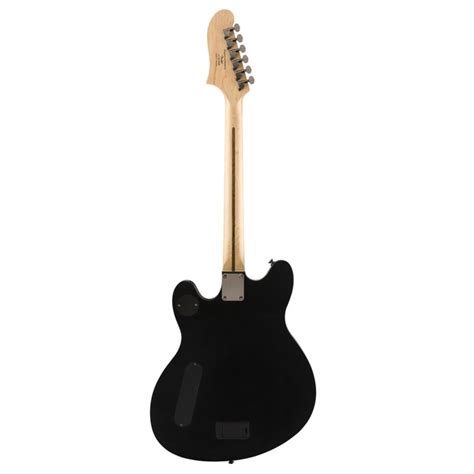 Squier Contemporary Active Starcaster Maple Fingerboard Flat Black At