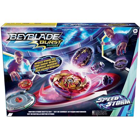 1x Hasbro Beyblade Burst Surge Speedstorm Motor Strike Battle Set