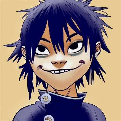 Gorillaz Noodle Real Face Do You Love Noodle The Guitarist From The