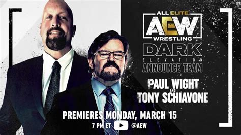 Tony Khan Reveals First Aew Dark Elevation Main Event Wrestletalk