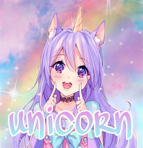 Pink Unicorn Girl Anime