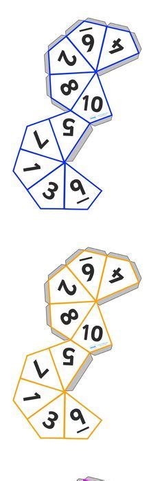Printable Die Dice By Snifty A Template For Printing Out Dice To Use