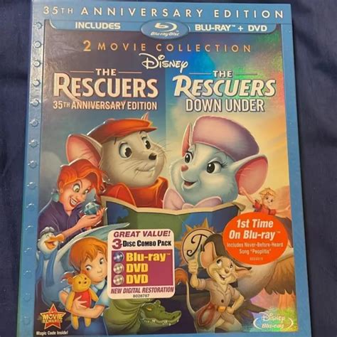 The Rescuers The Rescuers Down Under Th Anniversary Edition Blu