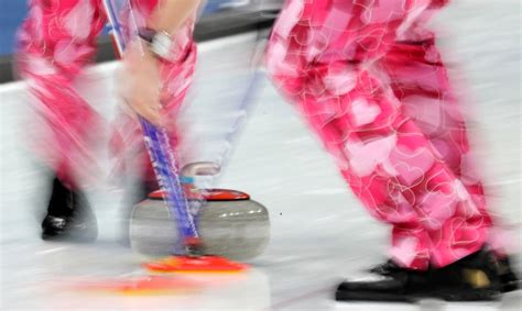 Norway Curling Team Celebrates Valentine’s Day With Heart Themed Pants At Winter Olympics The