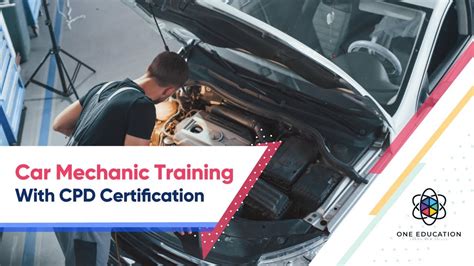 Car Mechanic Training With Cpd Certification Youtube