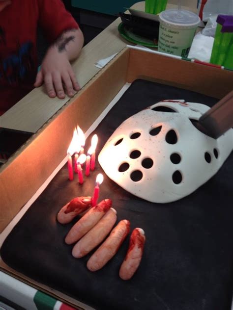 Friday The 13th Birthday Cake - Friday The 13Th Birthday Cake - CakeCentral.com