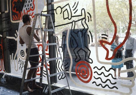 An Iconic 1984 Keith Haring Mural Will Be Resurrected On The Ngvs