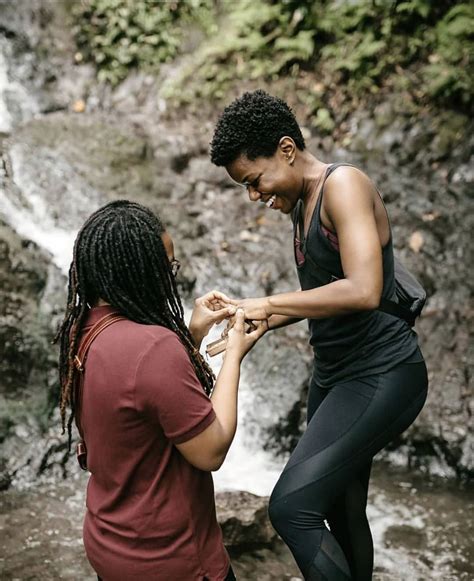 Modern Lgbtq Weddings 🖤 On Instagram “anjelica And Jasmine 💍💚 We Get So Many Proposals That