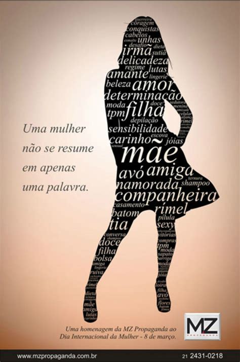 Cartaz Dia Internacional Da Mulher Mz Propaganda Rodolfo Kaya