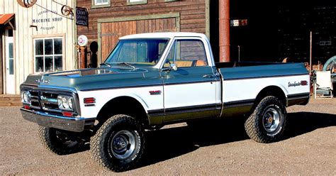 Northeast Auction Preview This Beautiful 1972 Gmc Sierra Grande 4x4