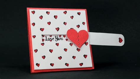 A beautiful card to express your valentine wish! 15 Creative Homemade Valentine Card Ideas